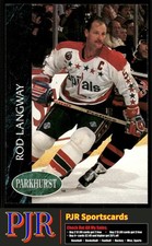 Rod Langway 1992-93 Parkhurst #433 Washington Capitals