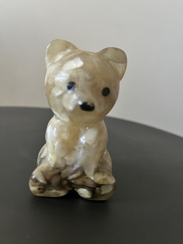 VINTAGE 70’s Vomit Rock Bear Figurine-approx 3”x2.5” - Picture 4 of 6