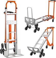 Aluminum Convertible Hand Truck 4-in-1000 Lbs Capacity Heavy Duty Dolly Cart