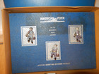 American Flyer RARE Psychedelic Purple Painted 35 Brakemen Figure Set New?  OB — photo 2