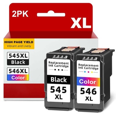 DRUCKER PATRONEN PG-545 CL546 XL für Canon Pixma MG 2450 2550 2950 TS 3150 3450