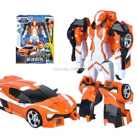 Type 19 Tobot GD Justice V Robot Transforms into Car Toy