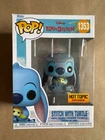 Funko Pop! Disney Stitch with Turtle Hot Topic exclusive #1353 Lilo & Stitch