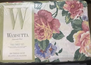 wamsutta full sheet set 