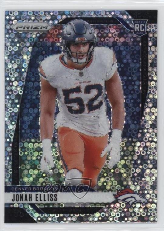 2024 Panini Prizm Rookies No Huddle Prizm Jonah Elliss #356 Rookie RC 0nr3