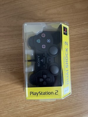 Sony PlayStation 2 PS2 DualShock 2 Controller Schwarz Neu Originalverpackt OVP