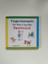 Fingerstempeln f.kl. Künstler- Bauernhof-Set...