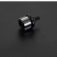Black Seat Fender Bolt Tab Screw for Harley Davidson models with 1/4-20 Thread