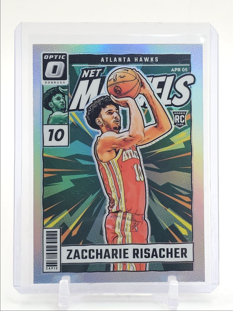 ZACCHARIE RISACHER 2024-25 DONRUSS OPTIC NET MARVELS ROOKIE HOLO RC Q4339