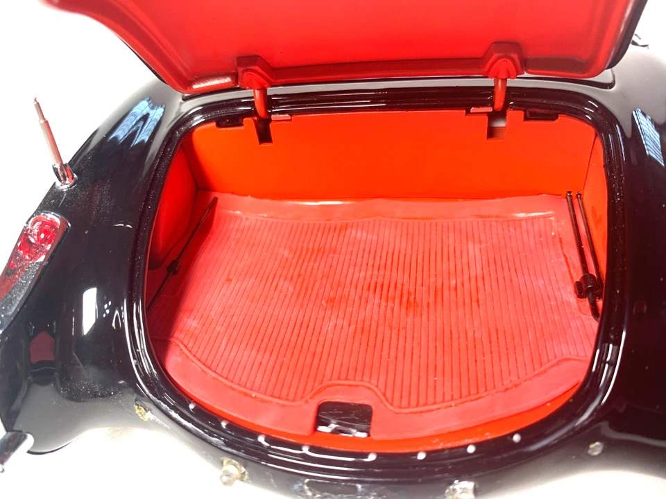 Chevrolet Corvette 1957 Danbury como nuevo escala negra 1:12 INV# 3978 SN 479 Foto 4 de 4