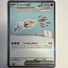 Pokemon Eiscue ex 222/197 SV03: Obsidian Flames Holo MP on eBay