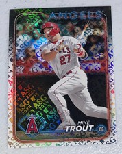 2024 Topps All Star Game ASG Foil Mike Trout #27 Los Angeles Angels
