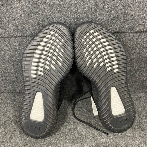 ADIDAS Yeezy Boost 350 V2 Shoes Men's Size 10.5 Core Black Red BY9612 - Picture 5 of 6