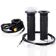 Twist Throttle Handle Grip +36" Throttle Cable Kit for 7/8" 22mm Handlebar 49cc