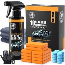 10 Pack Car Clay Bar Kit, Premium Grade Clay Bars Auto Detailing, Clay Luber ...