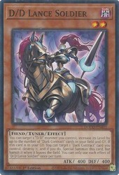 D/D Lance Soldier - DOOD-EN001 - Common - 1st Edition - Yu-Gi-Oh!