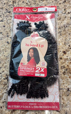 Outre Synthetic Braid Hair XPression Twisted Up Springy Afro Twist 12" Color 2