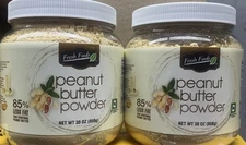 (2 PACK ) PEANUT BUTTER POWDER FRESH FINDS 30 OZ LESS FAT THAN TRADITIONAL PE