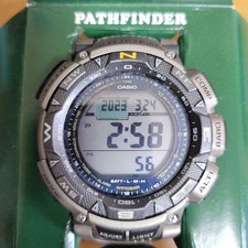 Casio PRG-240T-7 Protrek Solar Tough 57,3x50,9x15,3 mm titanio