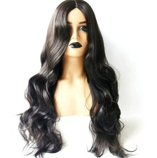 African Wigs For Women: Mid-length, Wavy Fashionable Synthetic Fiber Large Waves