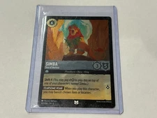 Lorcana Shimmering Skies COLD FOIL Simba - Son of Mufasa 192/204 NM