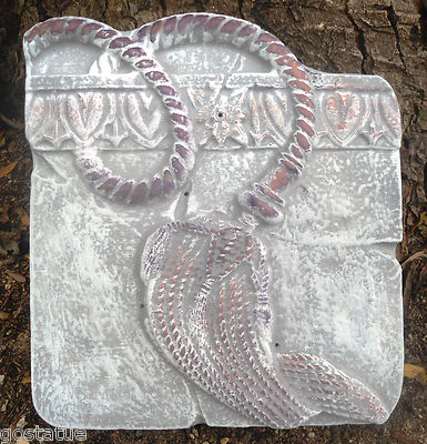 Tassel decor plaque mold plaster concrete mold casting mould