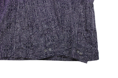 COS Shirt Men's EU 42 Patterned Spread Collar Hidden Buttons - Picture 5 of 9