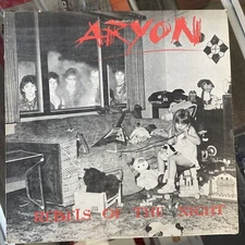 Aryon - Rebels Of The Night Lp Rare