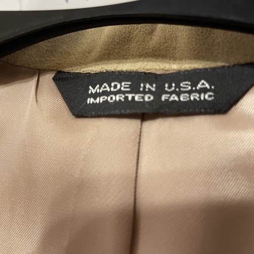 NORM THOMPSON Suede Western Jacket Men 41 R Made USA Tan Brown Academia Blazer - Picture 16 of 23
