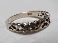 VINTAGE SOUTHWEST STERLING SILVER BAND RING SIZE 6 .925