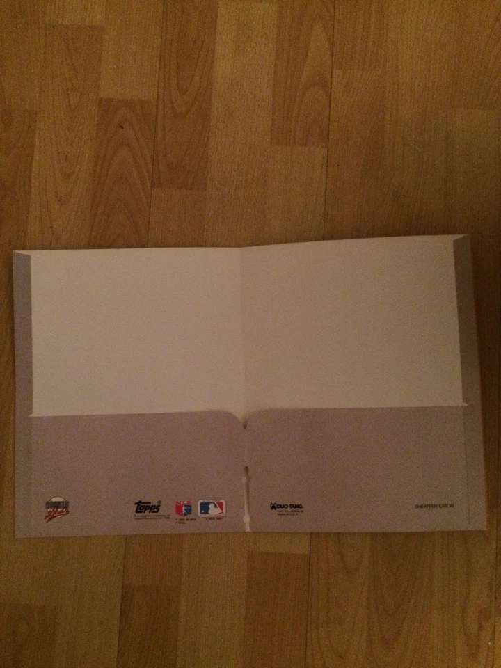 Vintage 1988 Topps Jack Morris Cartão de Beisebol #340 Pasta de Bolso de Papel Escolar - Imagem 2 de 3