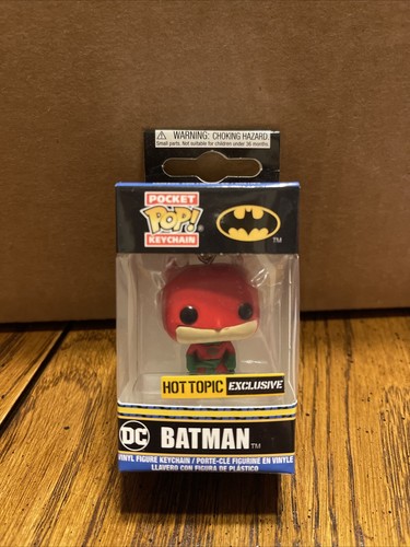 Funko Pocket POP! Heroes DC Comics Batman Holiday Schlüsselanhänger