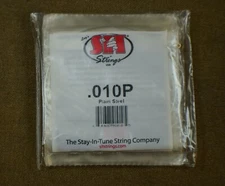 Single Strings S.I.T. Sized .010 Plain Steel