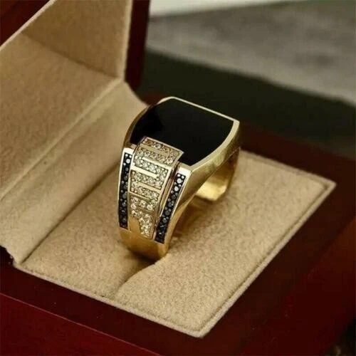 Anillo de online oro 14k hombre