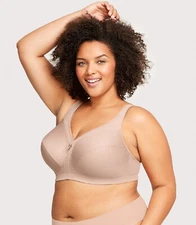 Glamorise MagicLift Active Support Bra Beige Style 1005 New No Tags Size 40G