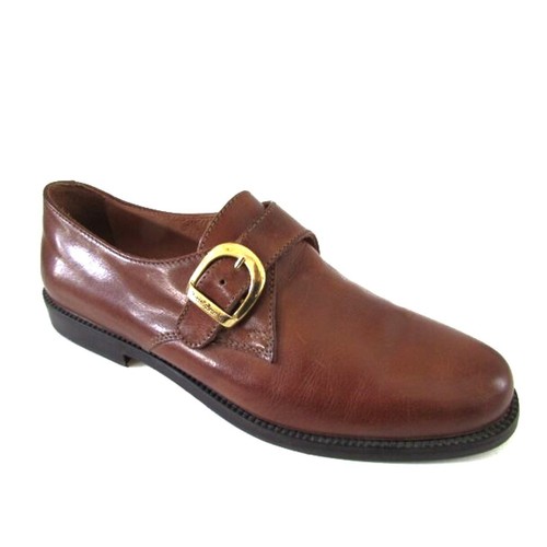 Russell & Bromley VANCOUVER Tan Single Monk Strap Shoes Size EU 39.5 UK 6.5 - Picture 15 of 17