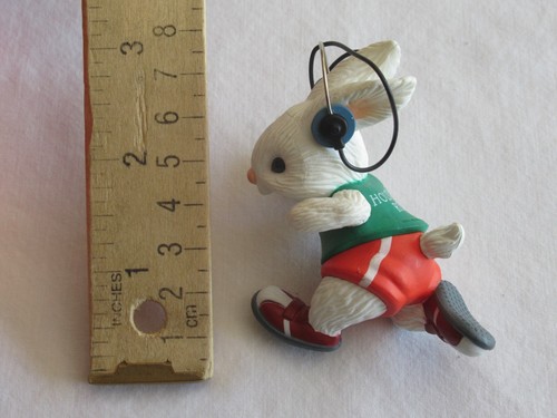 1980s Hallmark Ornaments Lot 2x Puppys Best Friend Jogging Through The Snow VTG - Picture 3 of 12