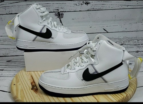 Nike Air Force 1 High '07 LV8 1 White Off Noir-Court Purple CI1117-100 Mens Sz 9 - Picture 8 of 12