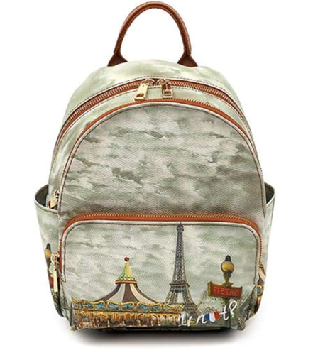 Borsa Zaino Grande Ynot Parigi Bridge Paris Mongolfiera yes-601s2