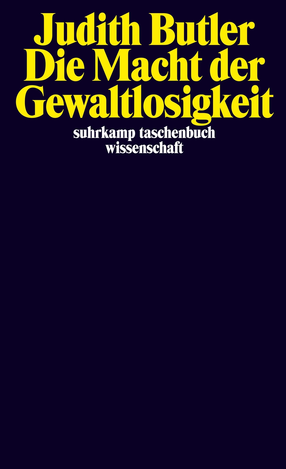 Thumbnail - Die Macht Der Gewaltlosigkeit | Judith Butler | Über Das Ethische