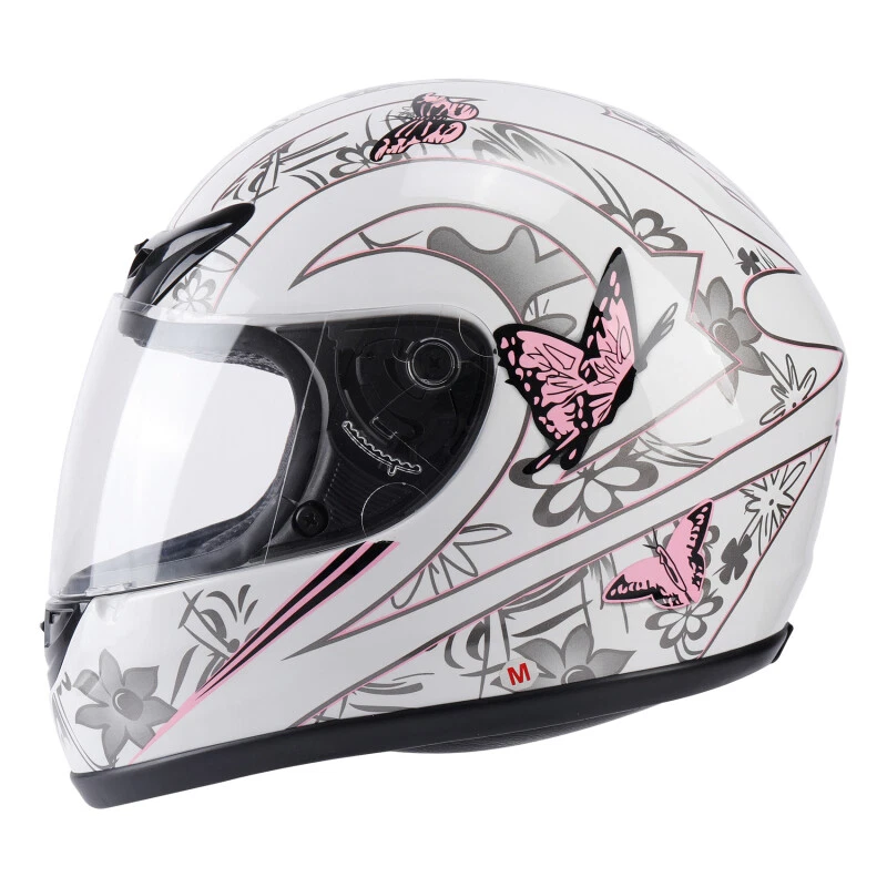 Motorcycle Butterfly Flip Up Full Face Street Dirt Bike Adult