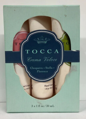 Tocca Crema Veloce Trio ( Cleopatra, Stella, Florence) 1oz 