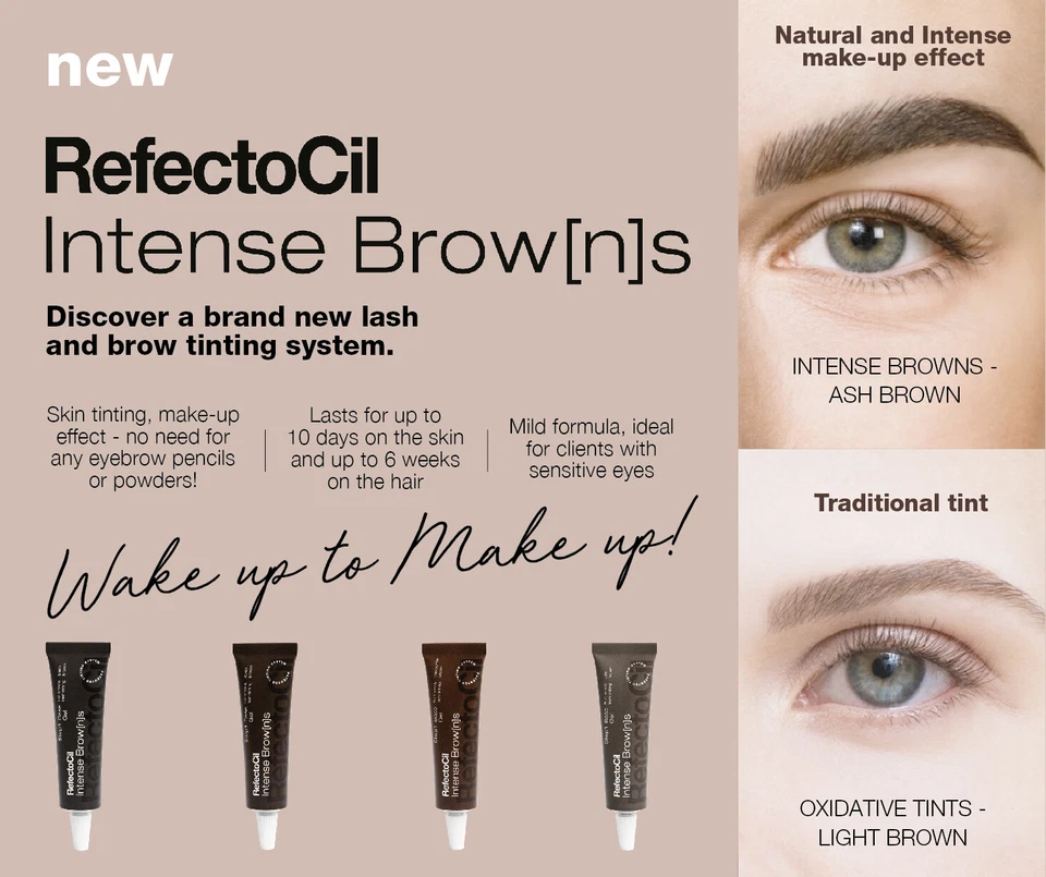 RefectoCil Eyelash & Eyebrow Tint Intense Brow[n]s - NEW Brow and Lash Dye Gel - Image 3 of 4