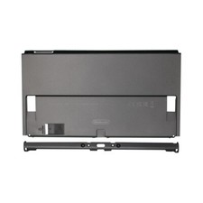 Console Housing Back Plastic Bottom Bezel for Nintendo Switch OLED Black Replace