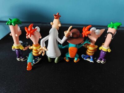 Disney Phineas and Ferb Figures – Scene Sets – Collectible – Pick