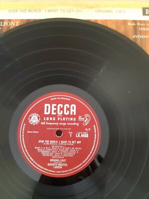 Anthony Newley & Anna Quayle Stop The World I Want To Get Off Vinyl LP VG