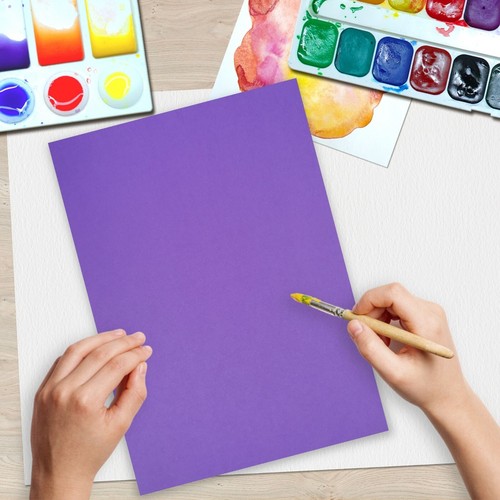 Carta Colorata A4 50 Fogli 160gsm Sottile Carta Artigianale Stampante A4 Fotocopiatrice Card - Foto 111 di 154