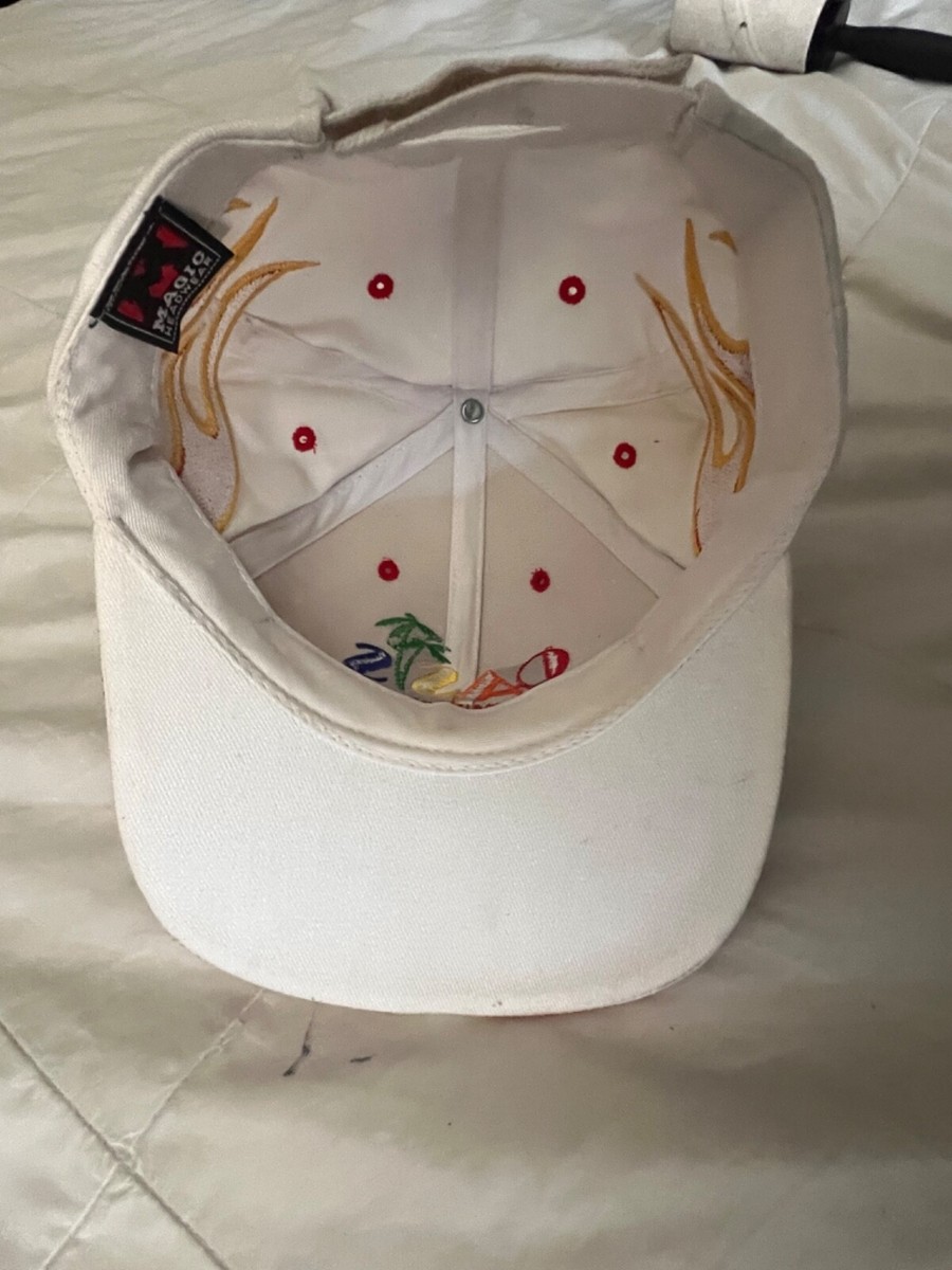 Vintage 1990's Oasis Casino Resort Flames Baseball Hat Cap