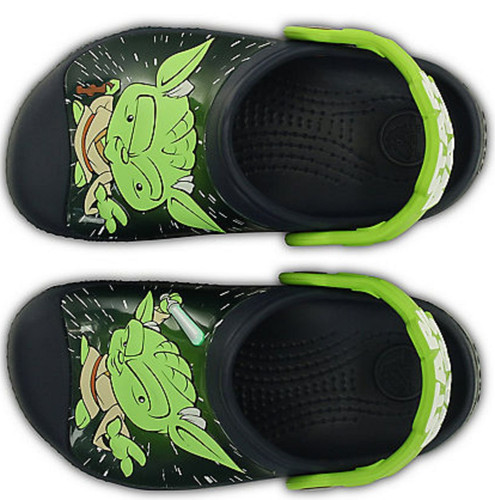 CROCS 201502-410 CC STAR WARS YODA Inf/Yth (M) marineblau/grün Croslite Slipper Clogs - Bild 4 von 6