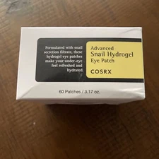 COSRX Advanced Snail Hydrogel Eye Patch 60 Count - NEW